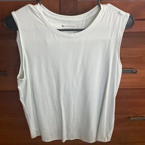Athleta size medium tank top cross open back